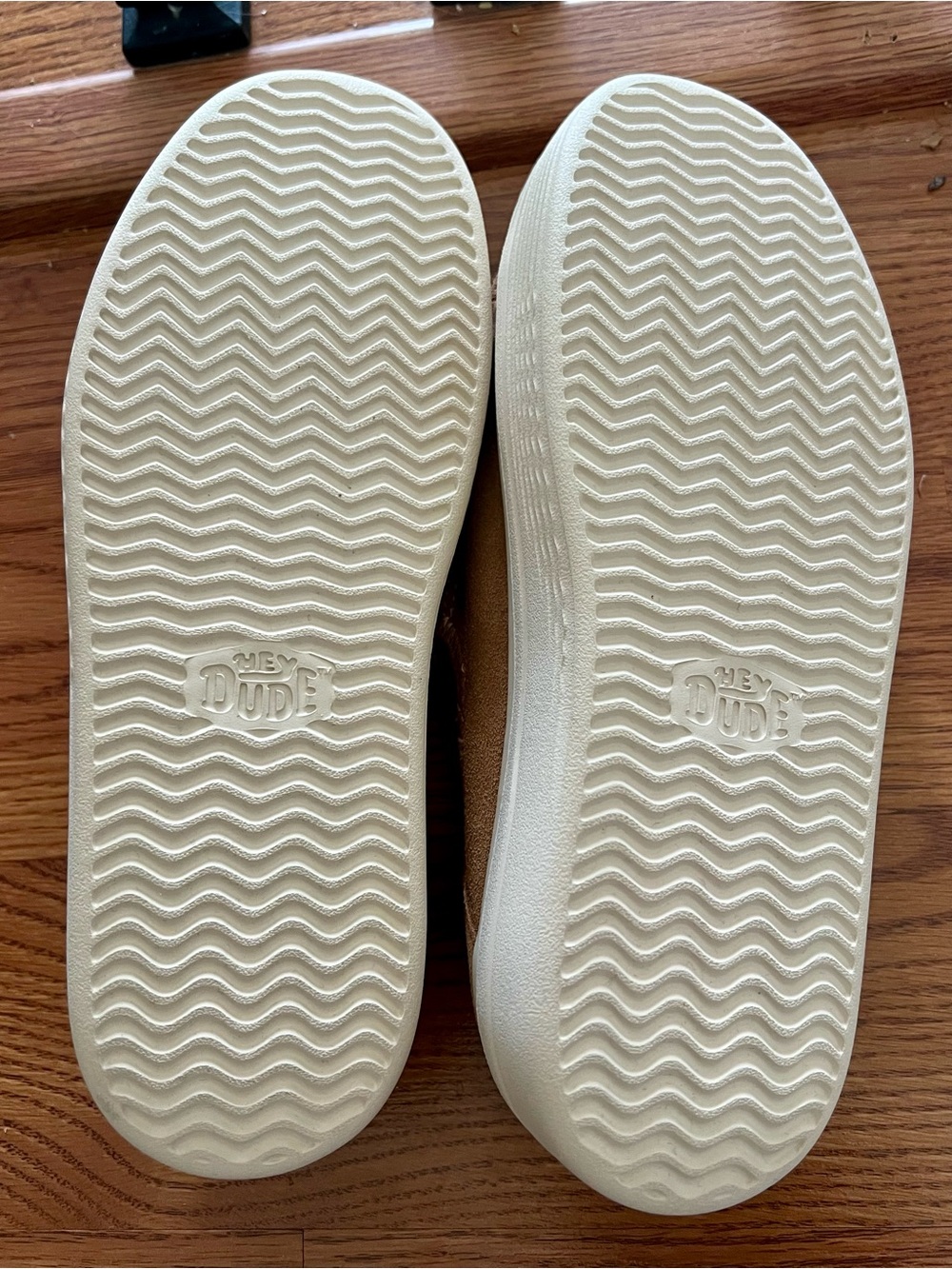 Hey Dude Austin Lift Classic Slip-On Loafers in Tan - Picture 2 of 2